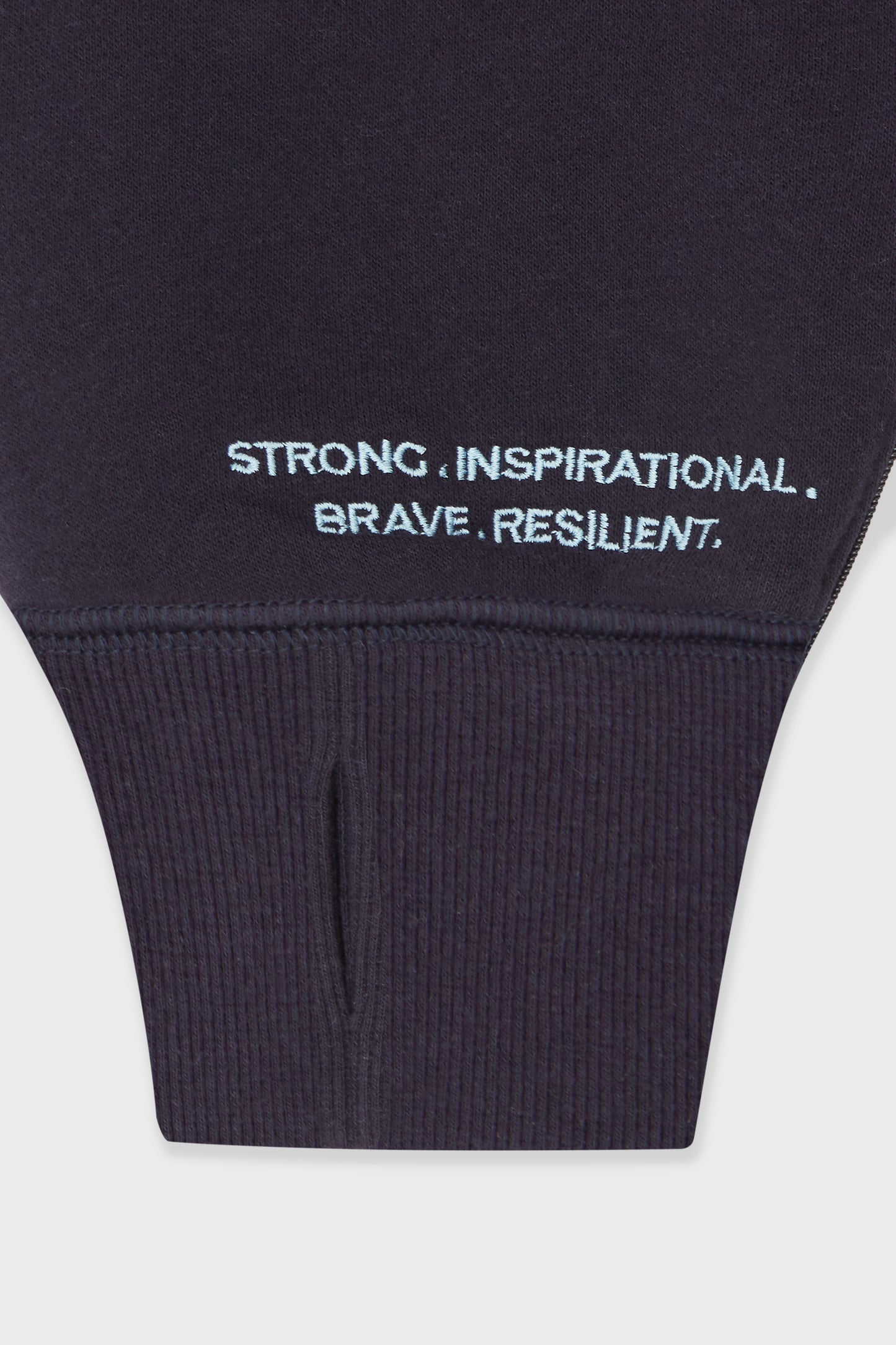 The Navy Full Zip Hoodie